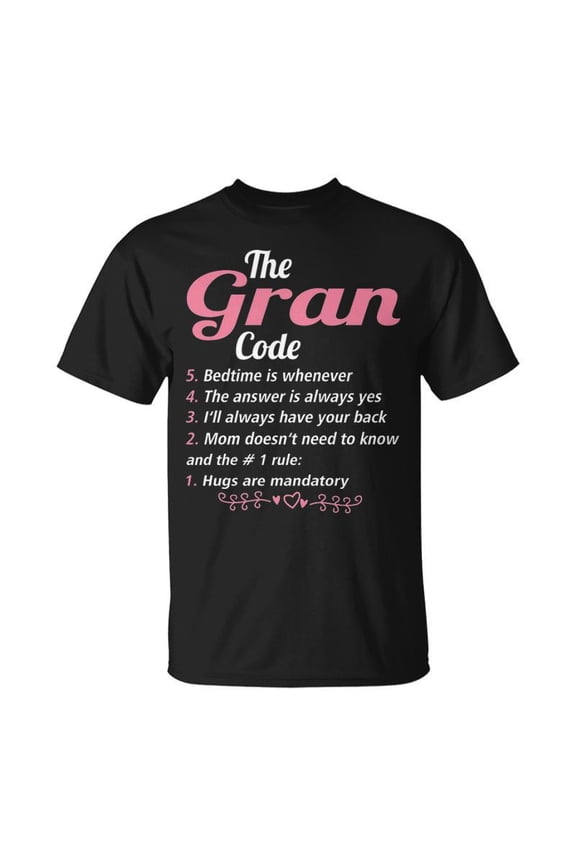 Gran Grandma The Gran Code TShirt
