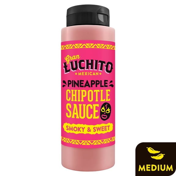 Gran Luchito Pineapple Chipotle Sauce 260g, Imported from Britain