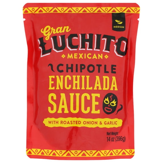 Gran Luchito Red Enchilada Sauce 14 oz (Pack Of 6)