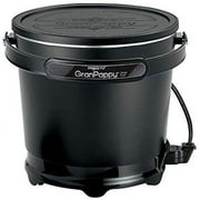 Presto Gran Pappy Deep Fryer - Non-Stick, 1500 Watts - Gray   Residential Use, Standard Application