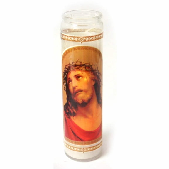 Gran Poder del Divino White Candle tall