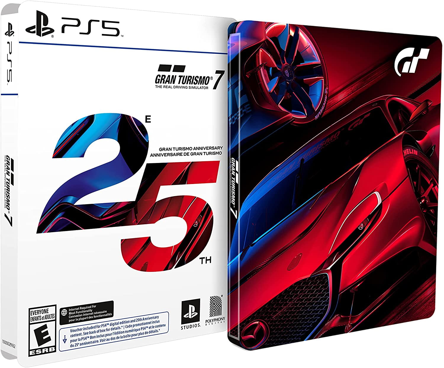 Gran Turismo 7– 25th Anniversary Edition PS5 Disc & PS4 Entitlement 