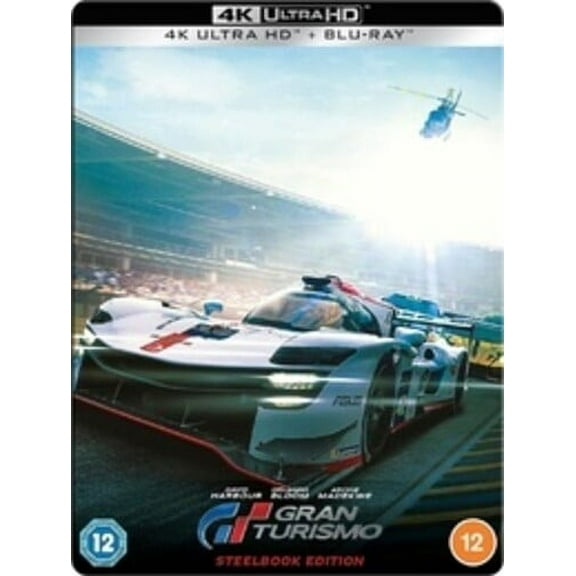 Gran Turismo: Based On A True Story - Limited UHD Steelbook with Alternate Blue Cover (4K Ultra HD) (Steelbook), Sony Import, Action & Adventure