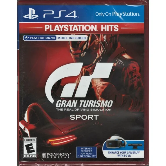 Gran Turismo Sport (PlayStation Hits) PS4 (Brand New Factory Sealed)
