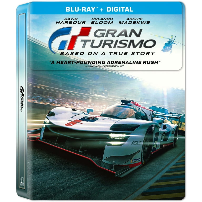Gran Turismo (Steelbook) (Walmart Exclusive) (Blu-Ray + Digital Copy), Sony  Pictures 