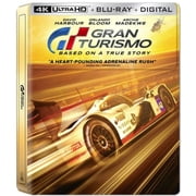 Gran Turismo (UHD, Blu-ray, Digital) (Steelbook) [2023]