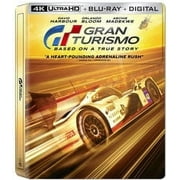 Gran Turismo (UHD, Blu-ray, Digital) (Steelbook) [2023]