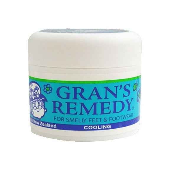 Gran's Remedy Cooling Foot Odor Powder Care for Smelly Feet and Footwear