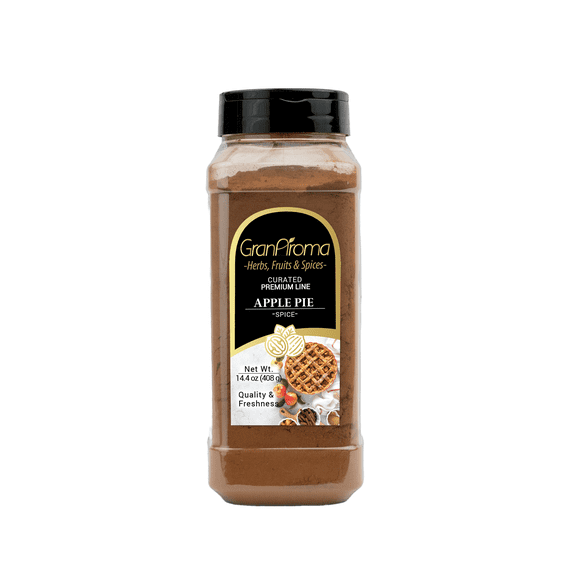 GranAroma Apple Pie Spice Blend, Aromatic & Warm, Flavorful Seasoning Mix, Baking & Cooking 14.4 Ounce