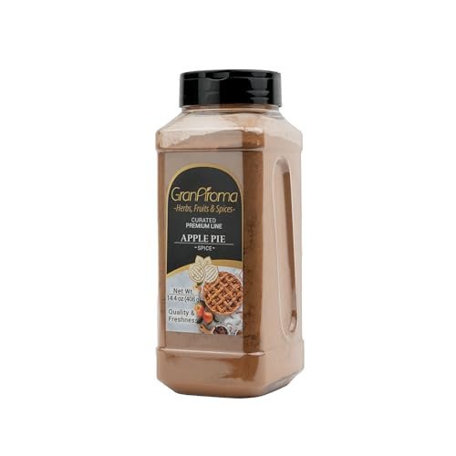 GranAroma Apple Pie Spice Blend, Aromatic & Warm, Flavorful Seasoning Mix, Baking & Cooking 14.4 Ounce