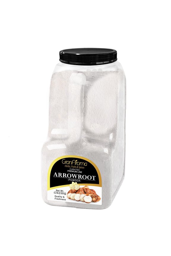 Arrowroot Powder, 5.2 lb, Cooking & Baking, Natural Thickener, Versatile Powder