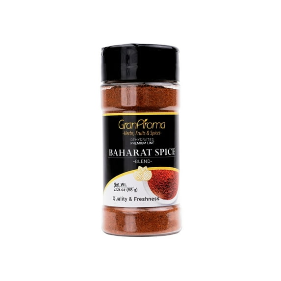 GranAroma Baharat Spice Blend, Warm & Aromatic Flavor Profile, Seasoning for Middle Eastern Dishes, Grilled Meats, and Roasted Vegetables 2.08 Ounce