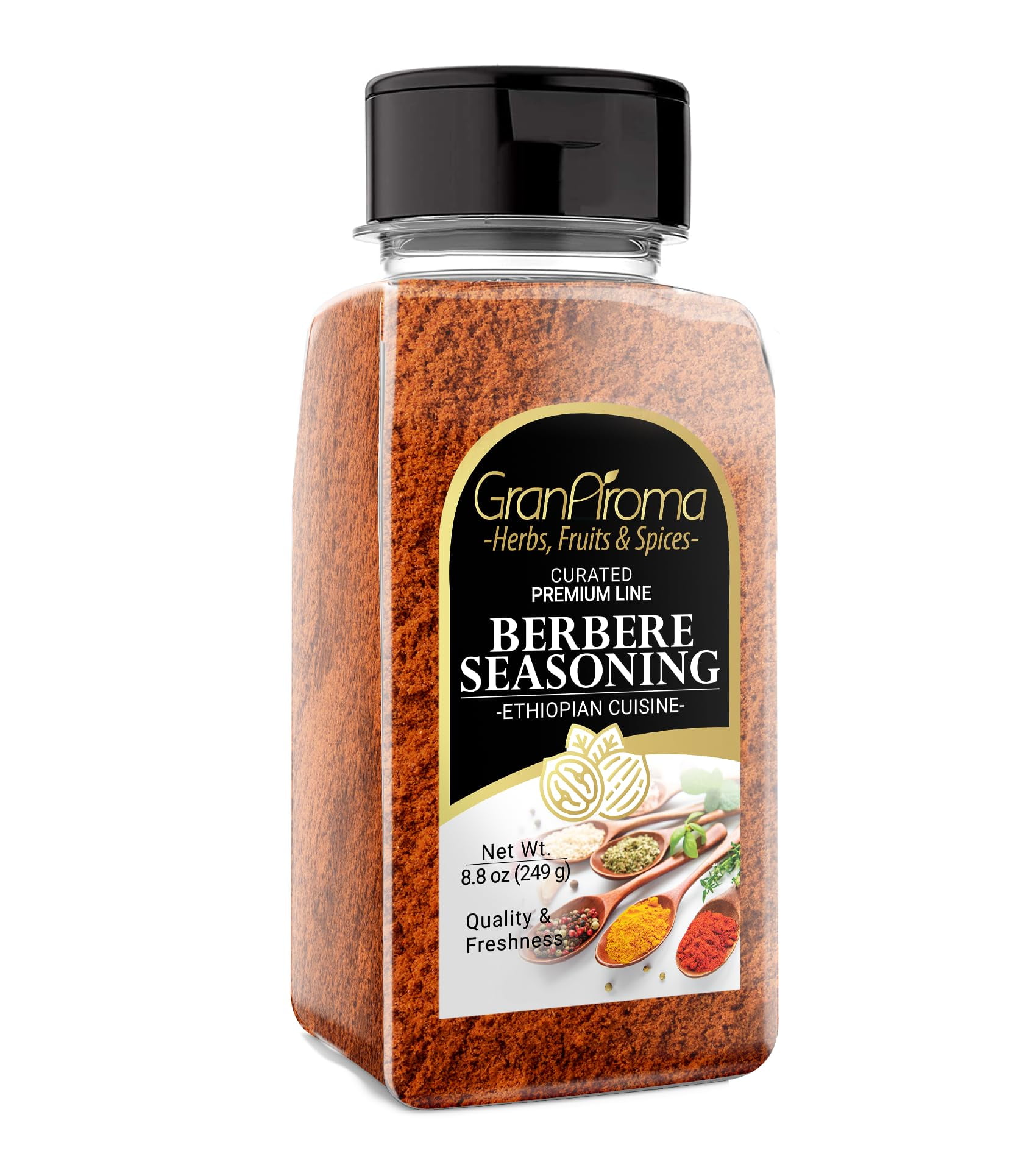 GranAroma Dried Spearmint Leaves - 2.8 Oz, Refreshing & Aromatic For Teas, Drinks & DIY Crafts
