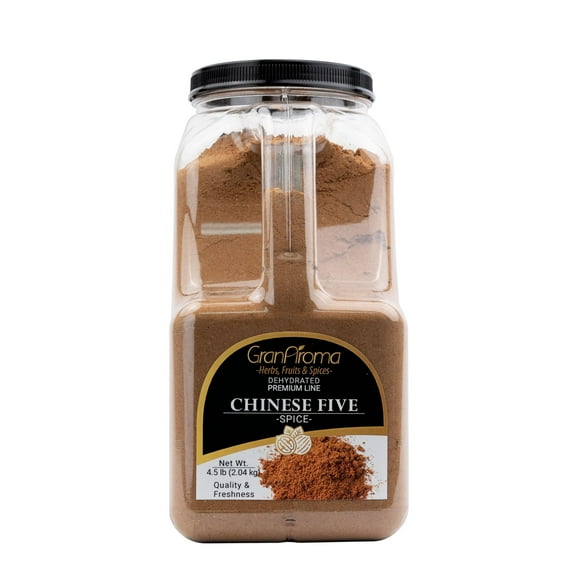 GranAroma Chinese Five Spice, Aromatic, Warm, and Balanced Blend for Stir-Fries, Marinades, and Roasts 4.5 Pound