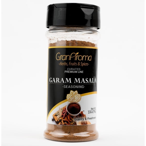GranAroma Garam Masala, Flavorful Spice Blend, Curries & Dry Rubs, Warm & Aromatic 2.8 Ounce