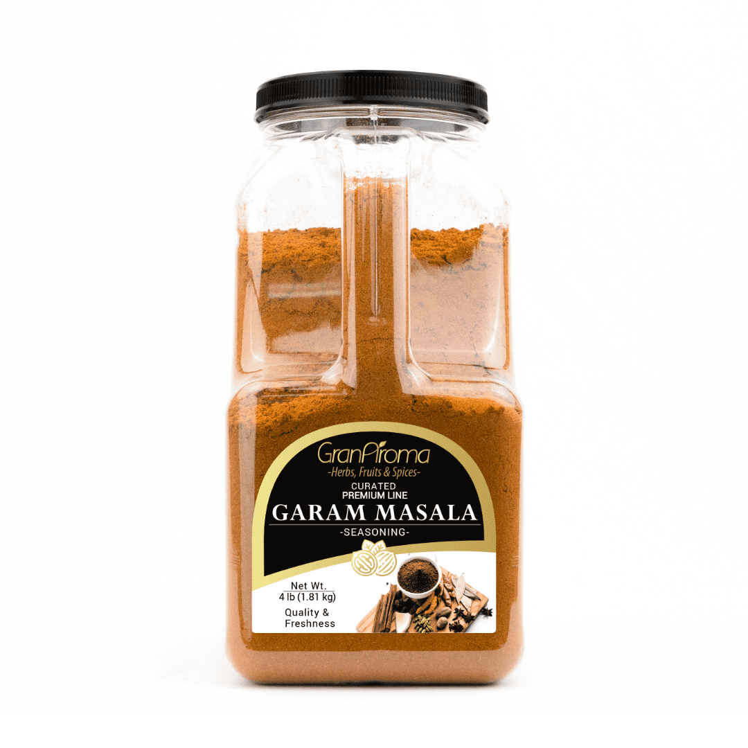 GranAroma Garam Masala, Flavorful Spice Blend, Curries & Dry Rubs, Warm & Aromatic 4 Pound