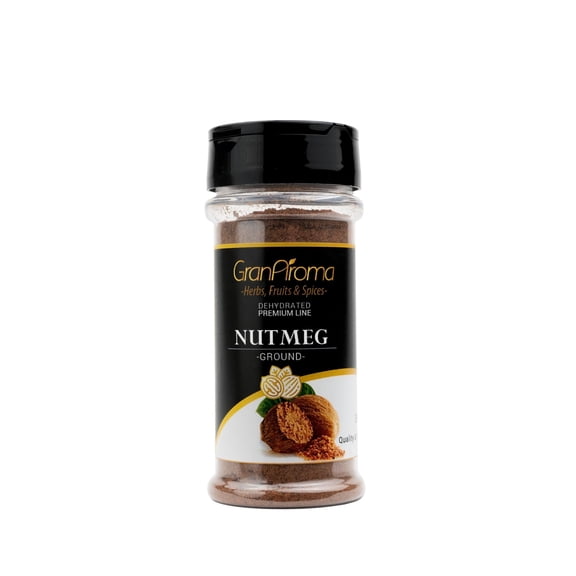 GranAroma Ground Nutmeg, Sweet & Aromatic Spice, Baking & Cooking 3.76 Ounce