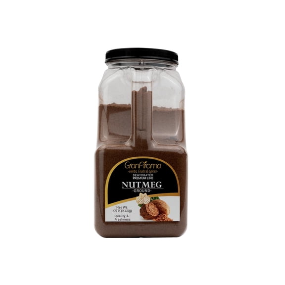 GranAroma Ground Nutmeg, Sweet & Aromatic Spice, Baking & Cooking 5.5 Pound