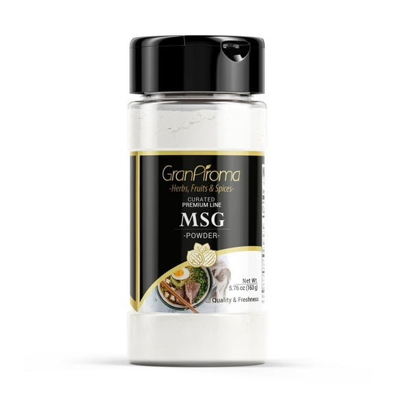 GranAroma MSG Powder, Monosodium Glutamate, Flavor Enhancer 5.76 Ounces