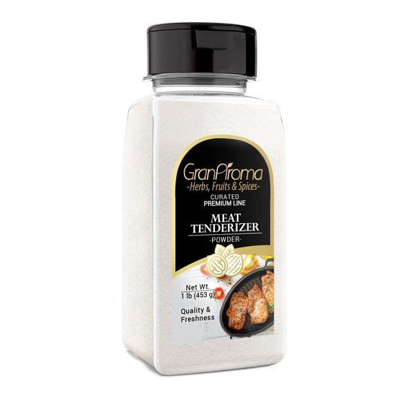 GranAroma Meat Tenderizer Powder, Unseasoned, Versatile 16 Ounce