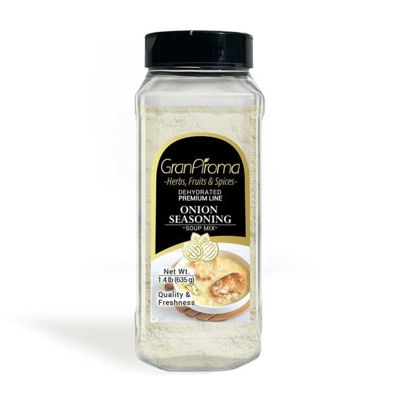 GranAroma Onion Seasoning & Soup Mix, Gourmet Culinary Blend, Soups & Dips 22.4 Ounce