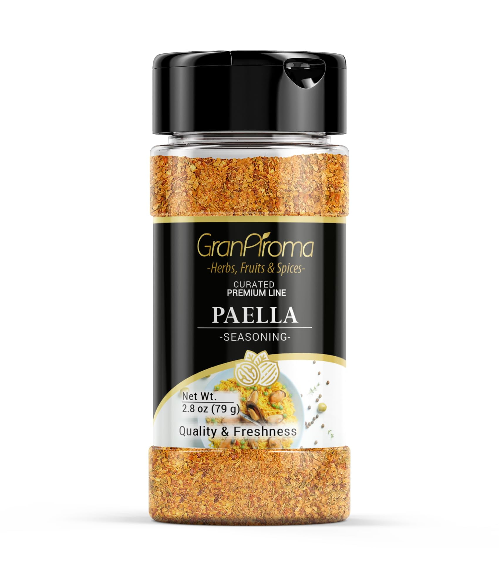 GranAroma Paella Seasoning, 2.8 ESF27 oz, Authentic Spice Blend ...