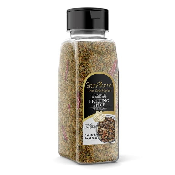 GranAroma Pickling Spice, 13.6 oz, Savory Spice Blend, Corned Beef & Vegetables