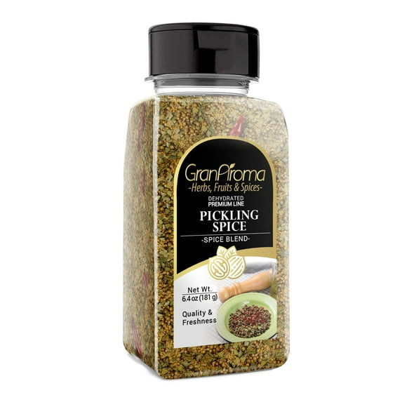 GranAroma Pickling Spice, 6.4 oz, Savory, Spice Blend, Corned Beef & Vegetables