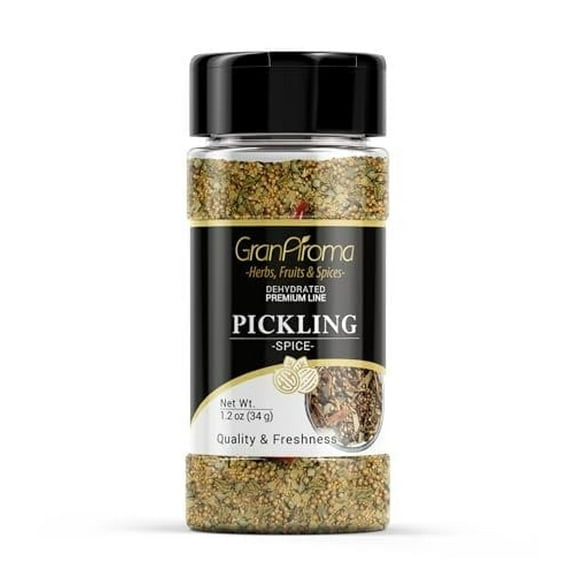GranAroma Pickling Spice, Savory Spice Blend, Corned Beef & Vegetables 1.2 Ounce
