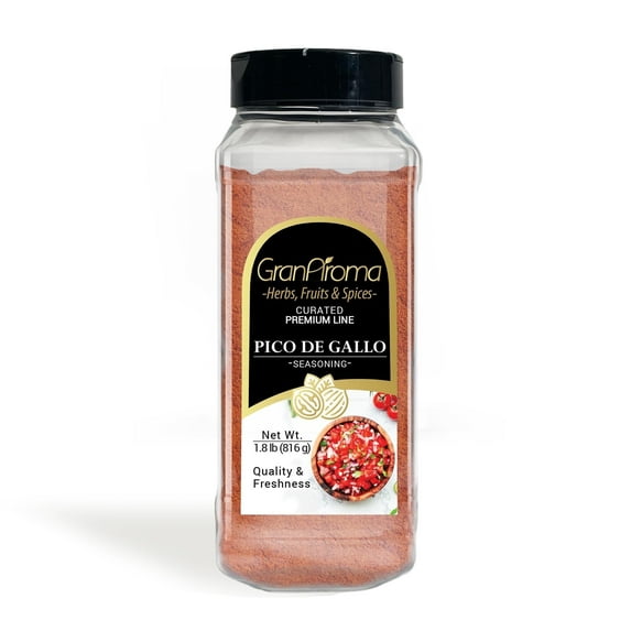GranAroma Pico de Gallo Seasoning, Spicy & Salty, Seasoning Blend, Easy Use 1.8 Pound