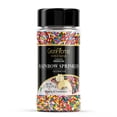 thumbnail image 1 of GranAroma Rainbow Sprinkles, 2.8 oz, Decorative, Cakes & Cupcakes, 1 of 6
