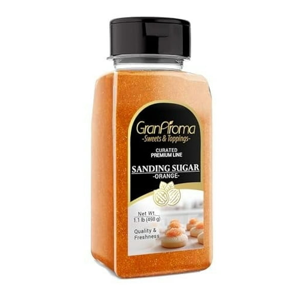 GranAroma Sanding Sugar, Decorative, Cookies & Sweets Orange