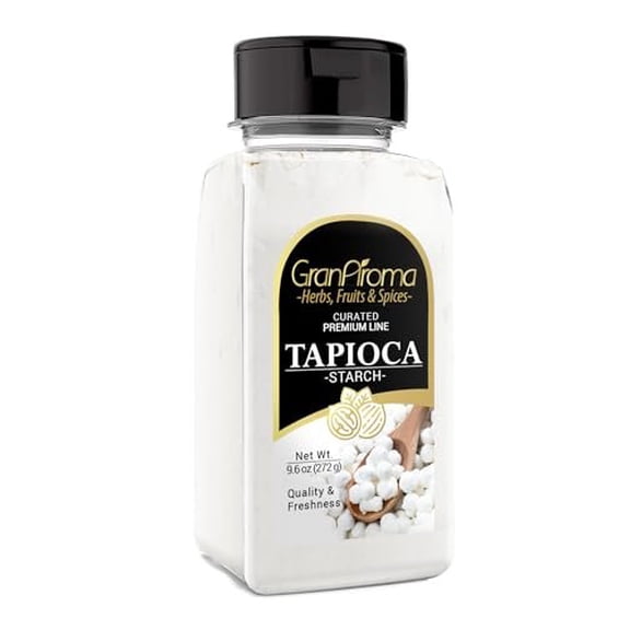 GranAroma Tapioca Starch, 9.6 oz, Culinary Quality, Corn Starch Replacement, Tapioca Flour