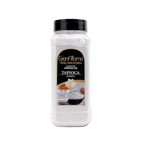 GranAroma Tapioca Starch, Culinary Quality, Corn Starch Replacement, Tapioca Flour 1.2 Pound