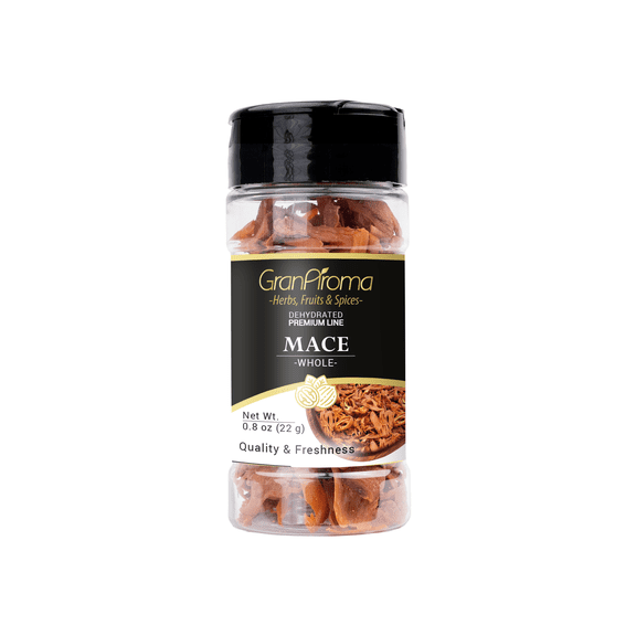 GranAroma Whole Mace, Warm & Aromatic Spice, Use in Curries, Baked Goods, and Desserts 0.8 Ounce