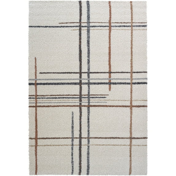 Granada Armandi Beige Brown Charcoal Multi Polypropylene Area Rug