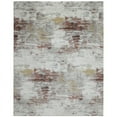 thumbnail image 1 of Granada Riverbed Ivory Gold Gray and Rust Olefin Shag Area Rug, 1 of 7