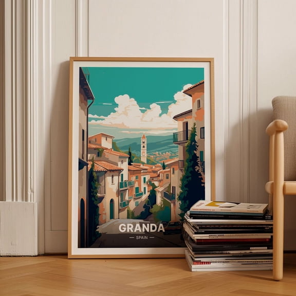 Granada Spain Cityscape Wall Decor