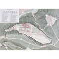 thumbnail image 1 of Granada  Spain. Plan Of The Alhambra And Surrounding Districts Around The Turn, 1 of 2