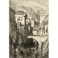 thumbnail image 1 of Granada Spain. The Banks Of The Darro. Drawn By Gustave Dore. From The Book, 1 of 2