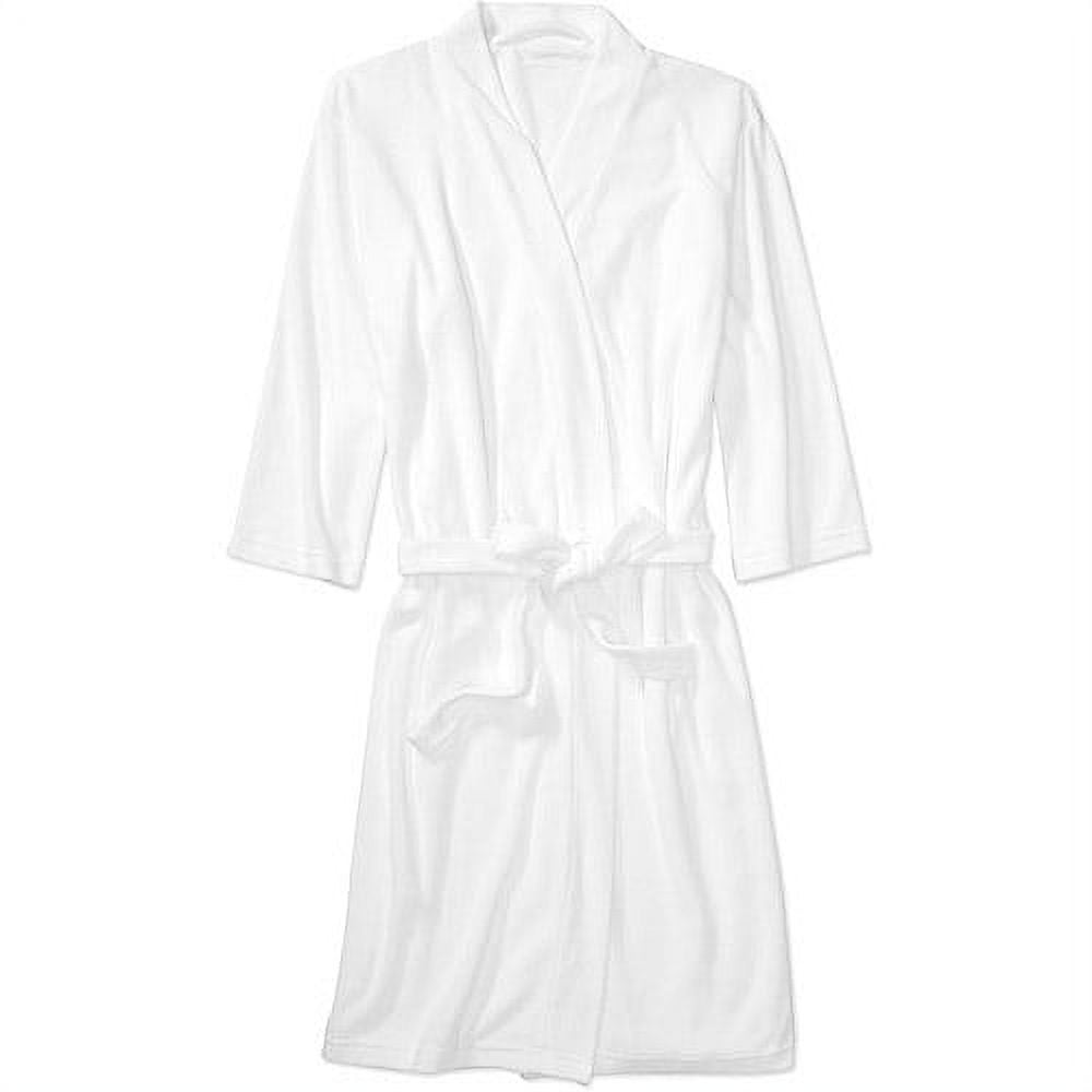 Granada Women's and Women's Plus 3/4Sleeve Lightweight Terry Robe