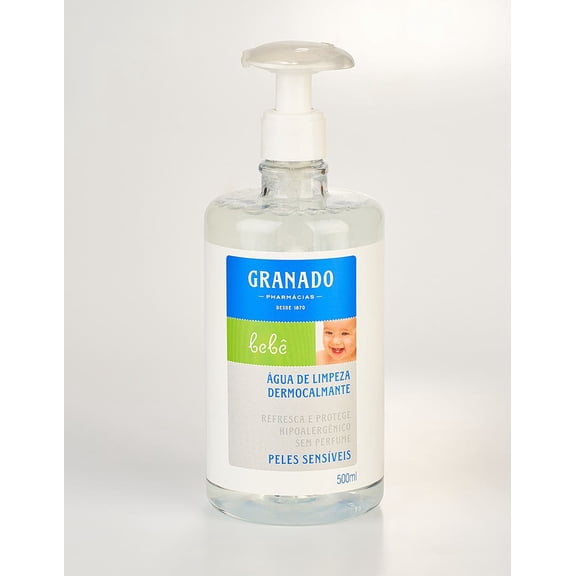 Granado - Linha Bebe - Agua de Limpeza Dermocalmante 500 Ml - (Baby Collection - Soothing Cleansing Water 16.9 Fl Oz)