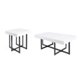 thumbnail image 1 of Granala Wood 2-Piece Coffee Table Set, White, 1 of 3