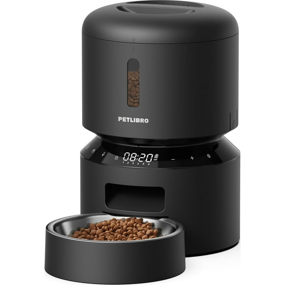 Petlibro 3L Granary Automatic Cat Feeder – Timed Cat/Dog Dry Food Dispenser with Freshness Preservation, Up to 50 Portions & 6 Meals Per Day, Ideal for Cats & Small Dogs
