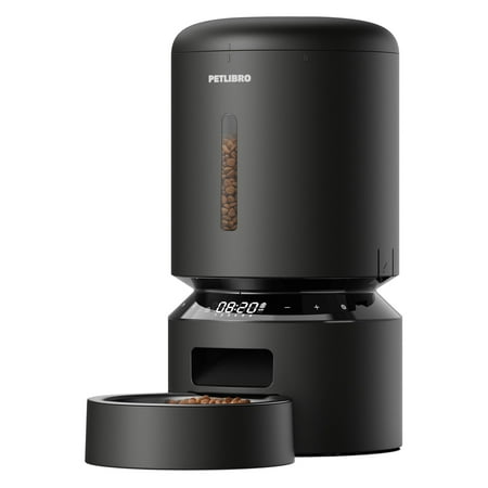 PETLIBRO - Granary Stainless Steel 5L Automatic Dog and Cat Feeder with Voice Recorder - Black