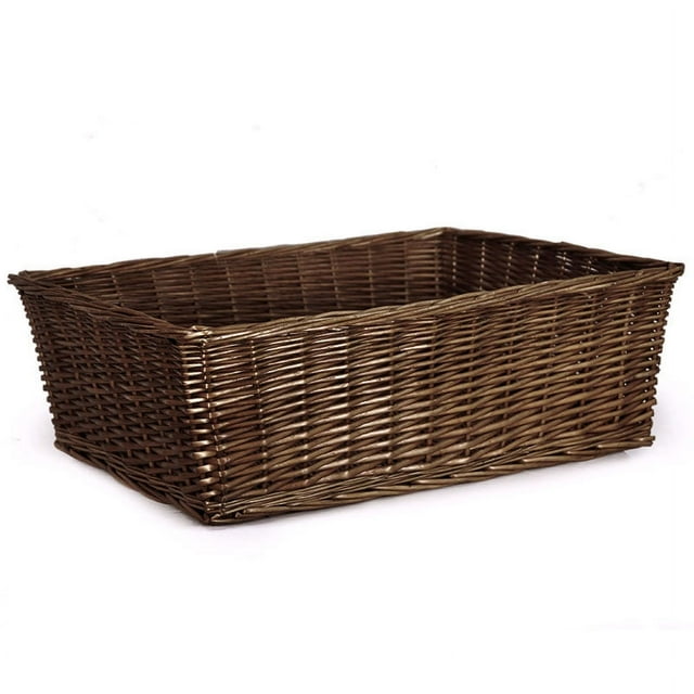 Granata Rectangular Willow Display Basket 23in