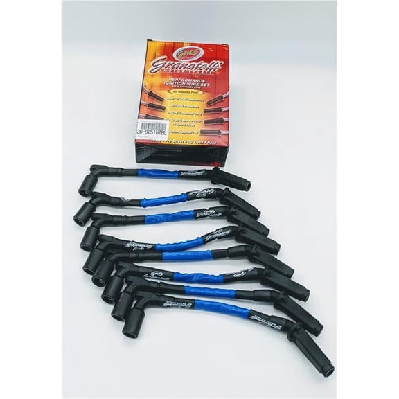 Granatelli 20-23 GM LT2 6.2L Hi-Perf Coil-Near-Plug Ignition Wire Connector Kit w/Black Jacket