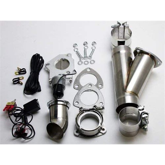 Granatelli 302530 Single Electric Exhaust Cutout System 3 Tube Diameter