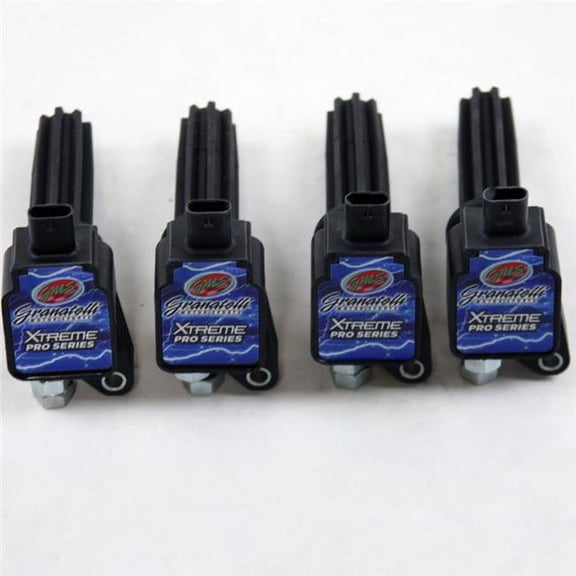 Granatelli Motor Sports 24-0230SC Ecoboost Pro Series Extreme Ignition Coil Packs for ford 2.0 L & 2.3 L Fits select: 2013-2018 FORD FOCUS, 2013-2018 FORD ESCAPE