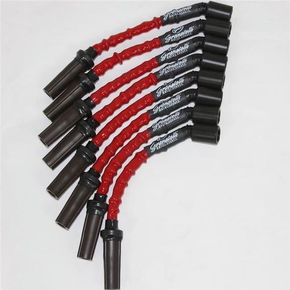 Granatelli Motor Sports 28-1545HTR Coil-Near-Plug Connection Kit, High Temperature for LT Series Cars - Red Fits select: 2009-2020 CHEVROLET SILVERADO, 2014-2021 GMC SIERRA